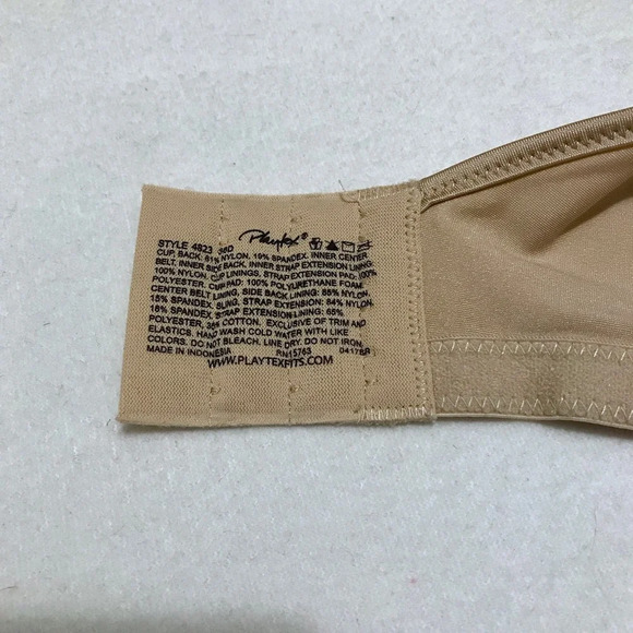 Playtex NWT Curves Shape Balconette Bra Women 38D - Picture 10 of 10